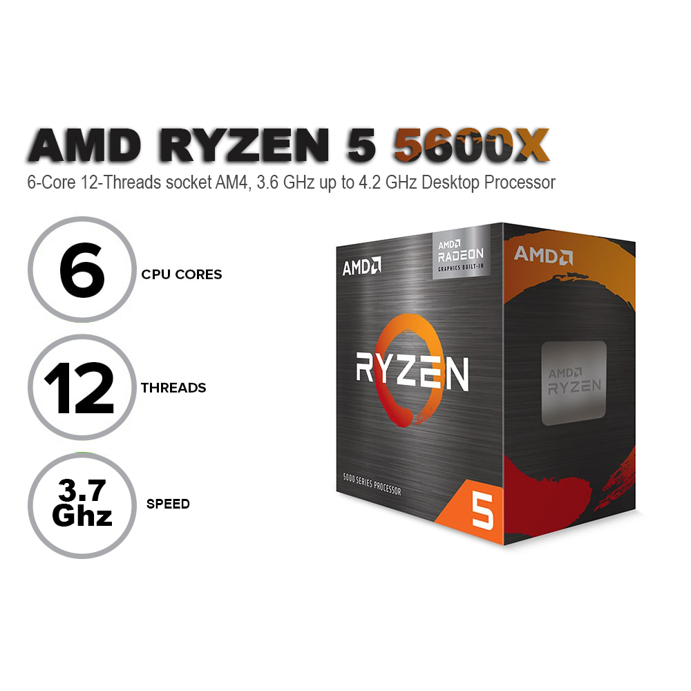 AMD Ryzen 5 5600X 